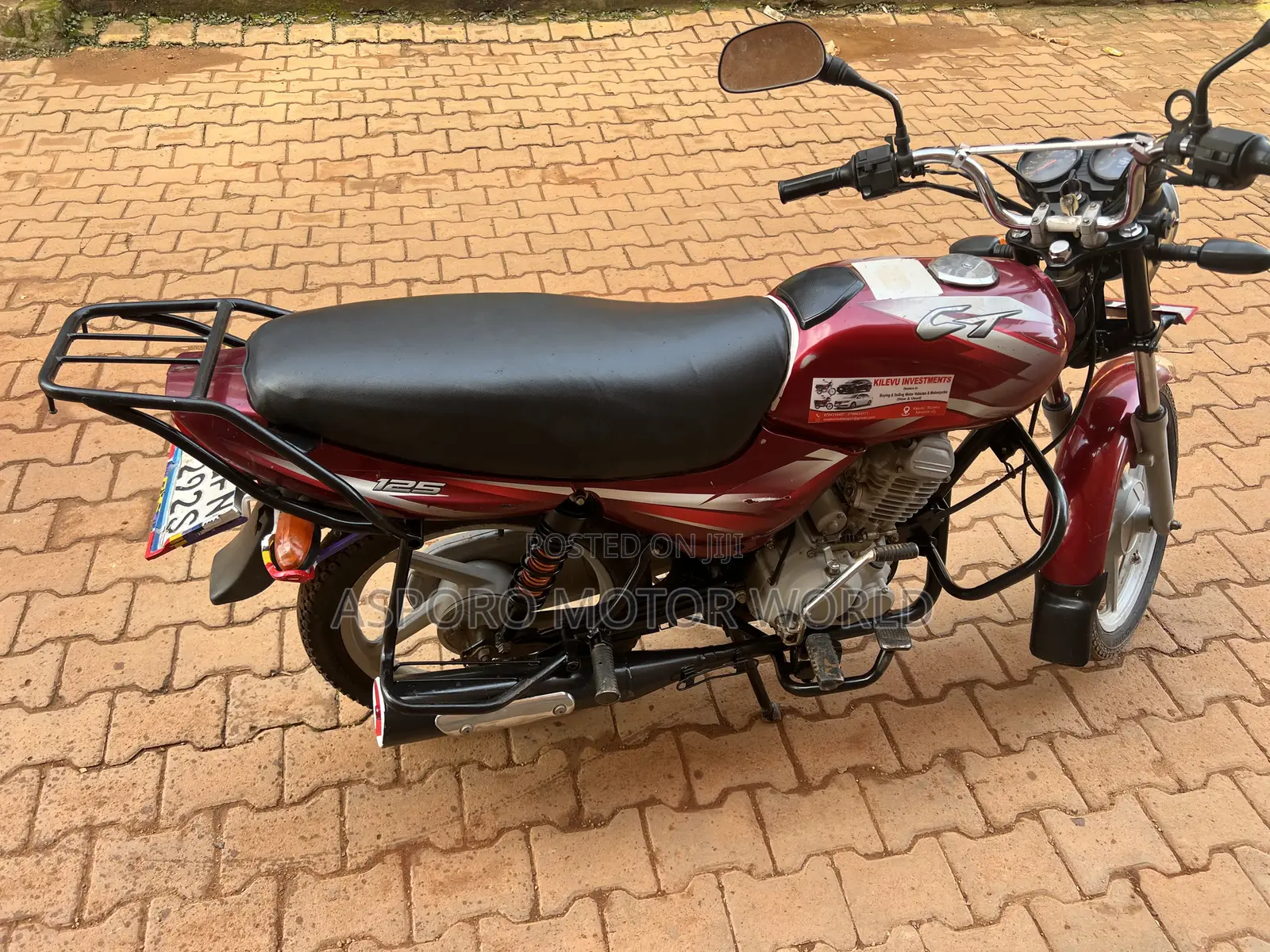 Bajaj CT 125X 2022 Red