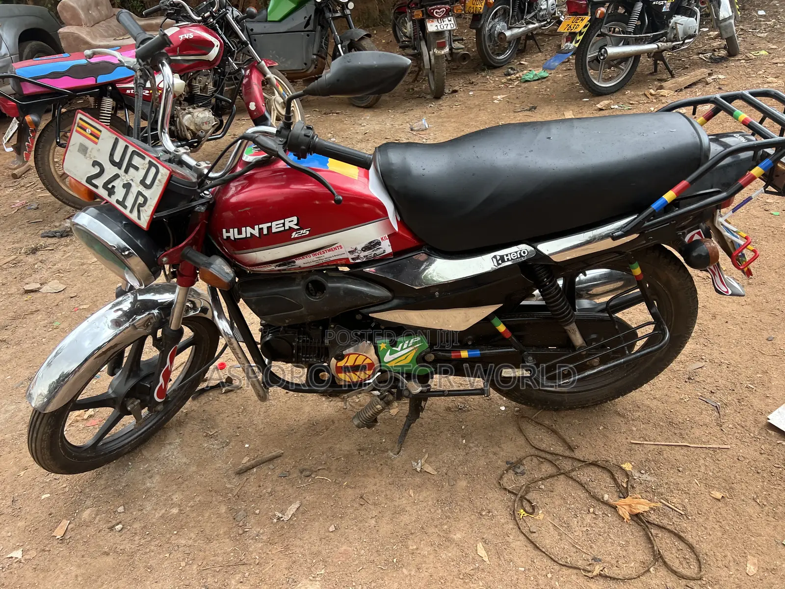 Hero Hunter 125 2021 Red