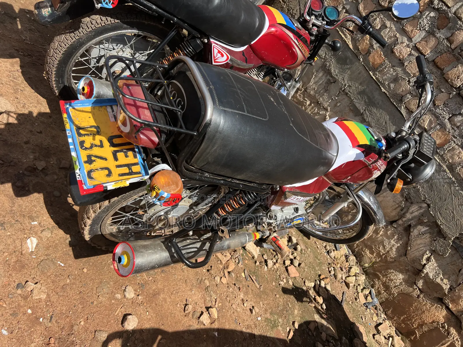Bajaj Boxer 100 2018 Red