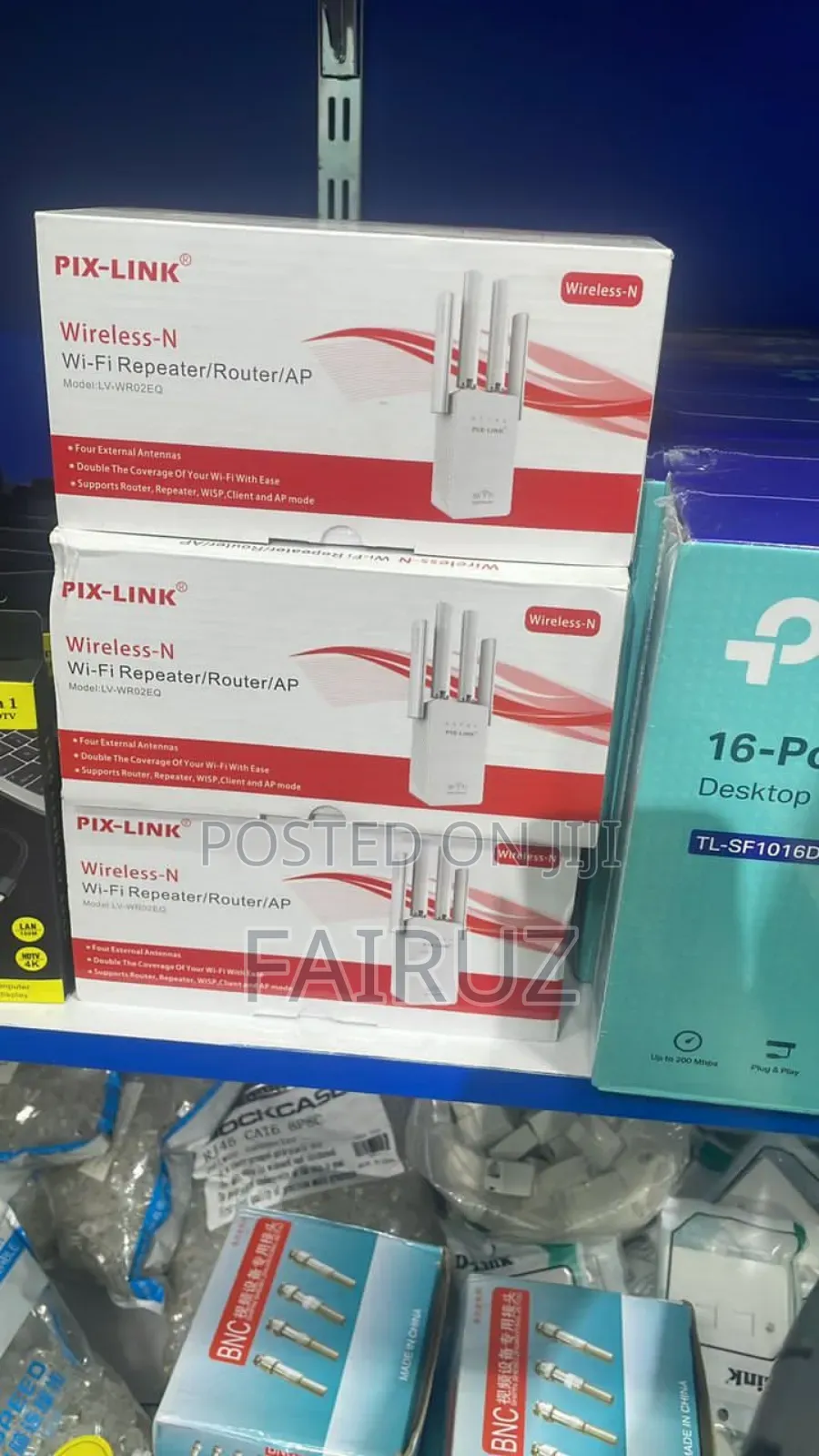 Pix-Link Wireless Wi-Fi Extender 300mbps