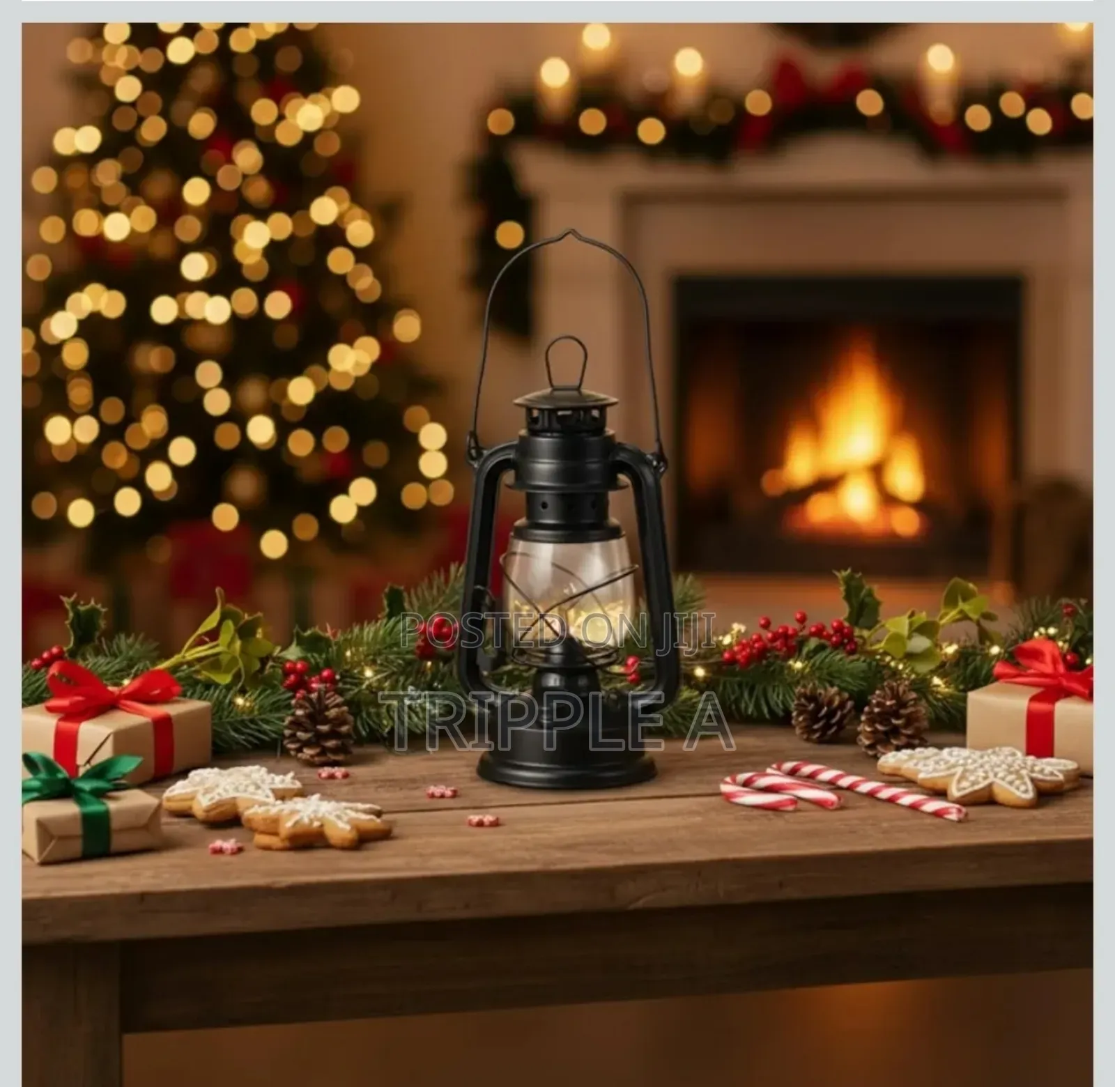 Vintage Style Black Kerosene