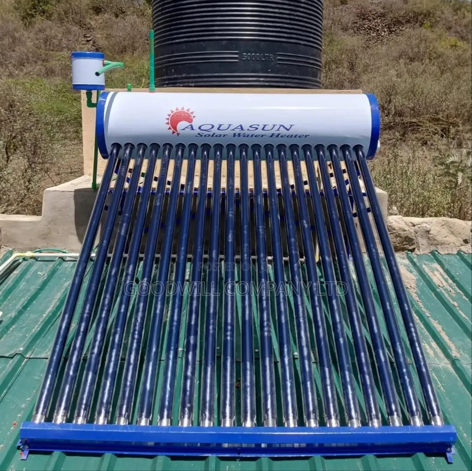 120 Liters Interstellar Warrior Solar Water Heater