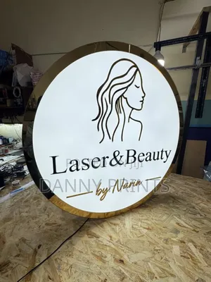 2d and 3d Acrylic Round Signs