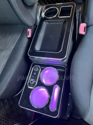 Universal Armrest With Charger and Bottle Holder