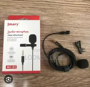 Jmary Mc-R1 Is a Wired Lavalier Lapel Microphone