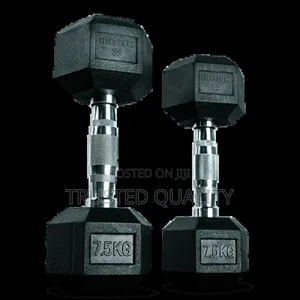 7.5kg Pair of Hex Dumbbells