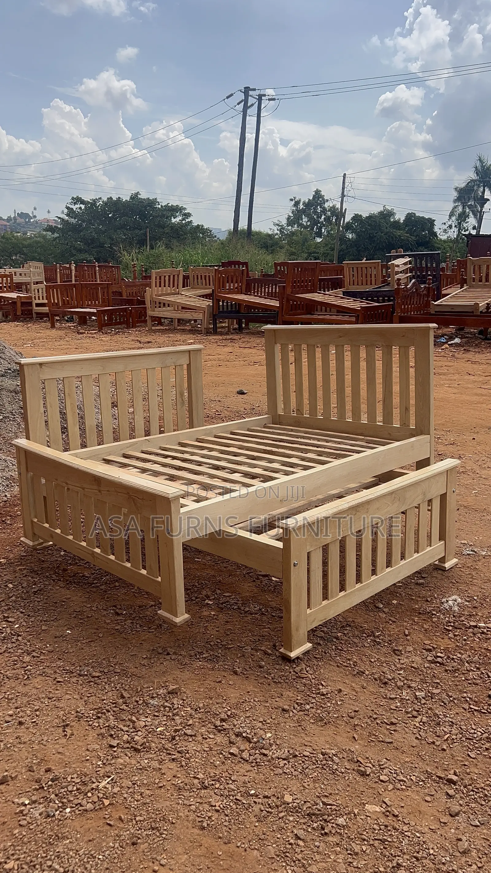 Wooden 4by6 Bed