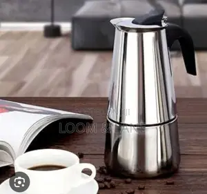 9 Cup Moka Pot Stainless Steel 450ml Italian Espresso Coffee Maker