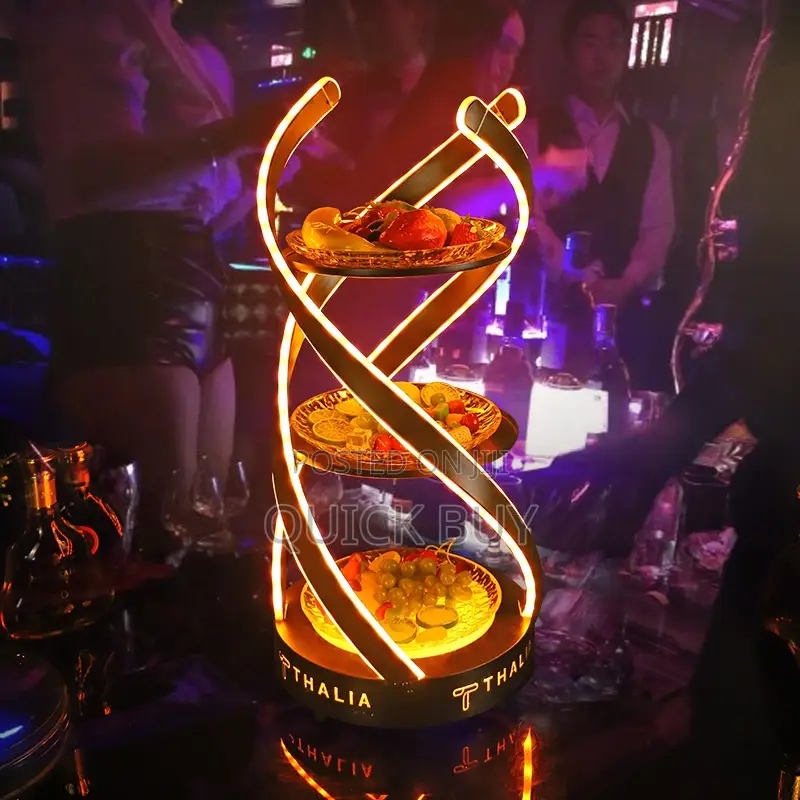 Led Spiral Fruit Plate