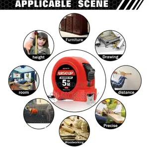 Wiseup 5metres Industrial Measuring Tape.
