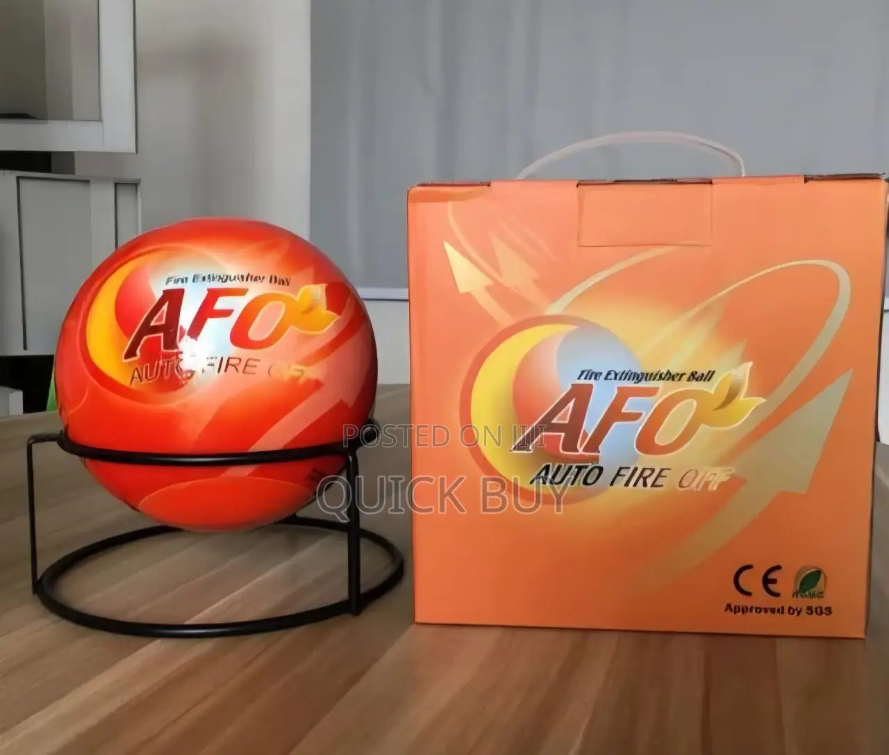 Afo (Auto Fire Off) Fire Extinguisher Ball