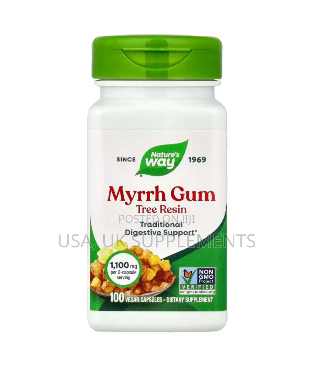 Myrrh Gum 1100mg 100capsules Nature’S Way