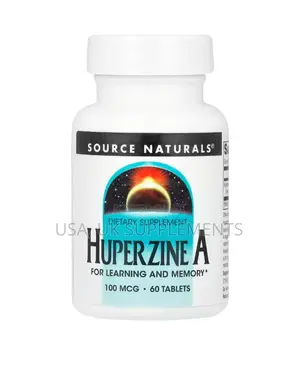 Huperzine a 100mcg 60 Tablets Source Naturals