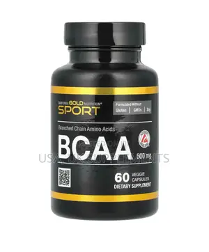 California Gold Bcaa 500mg 60 Veg Capsules