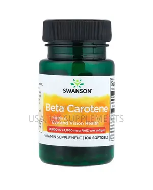 Beta Carotene 10,000iu 3000mcg 100softgels