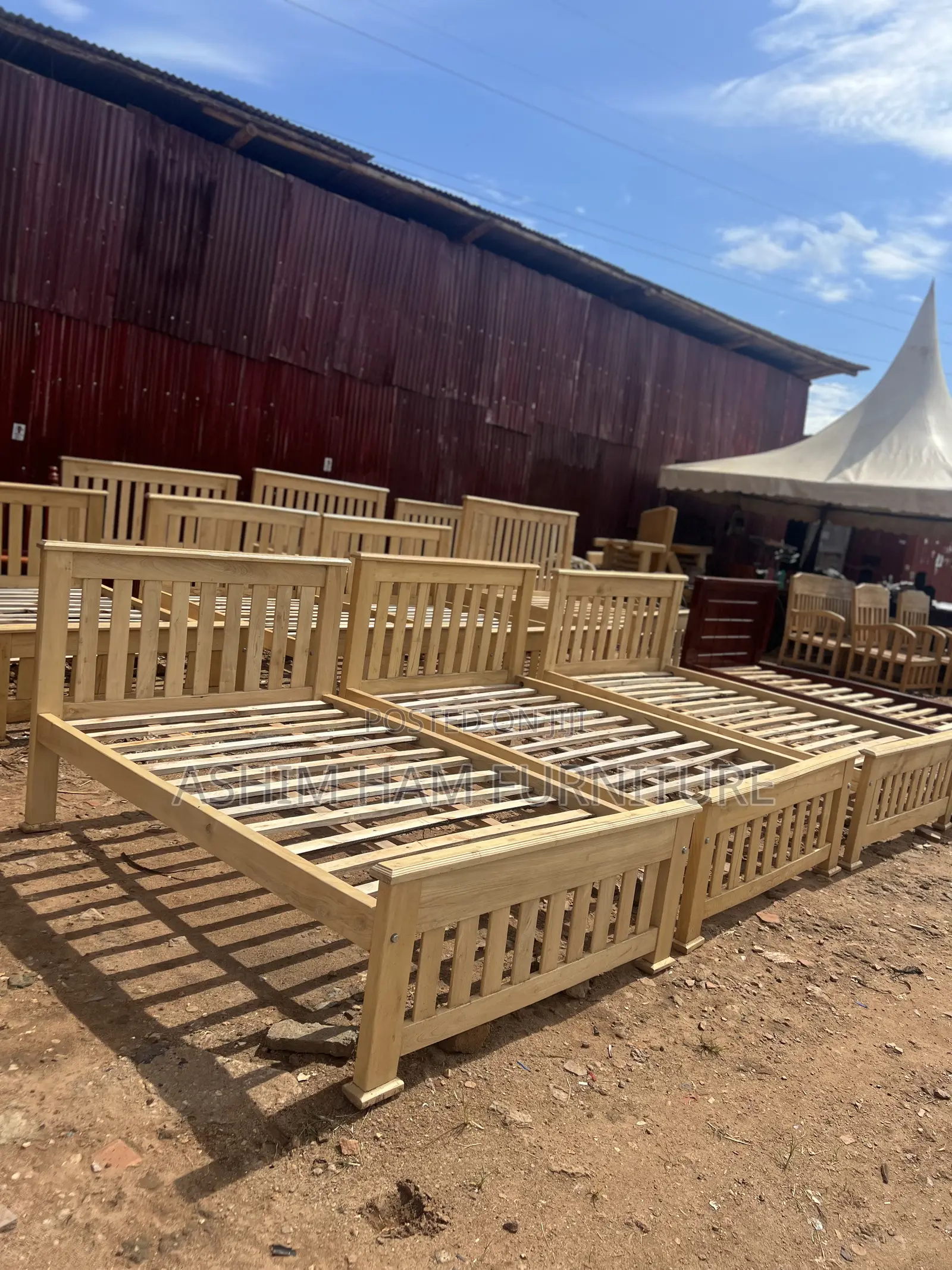 Wooden 4by6 Bed
