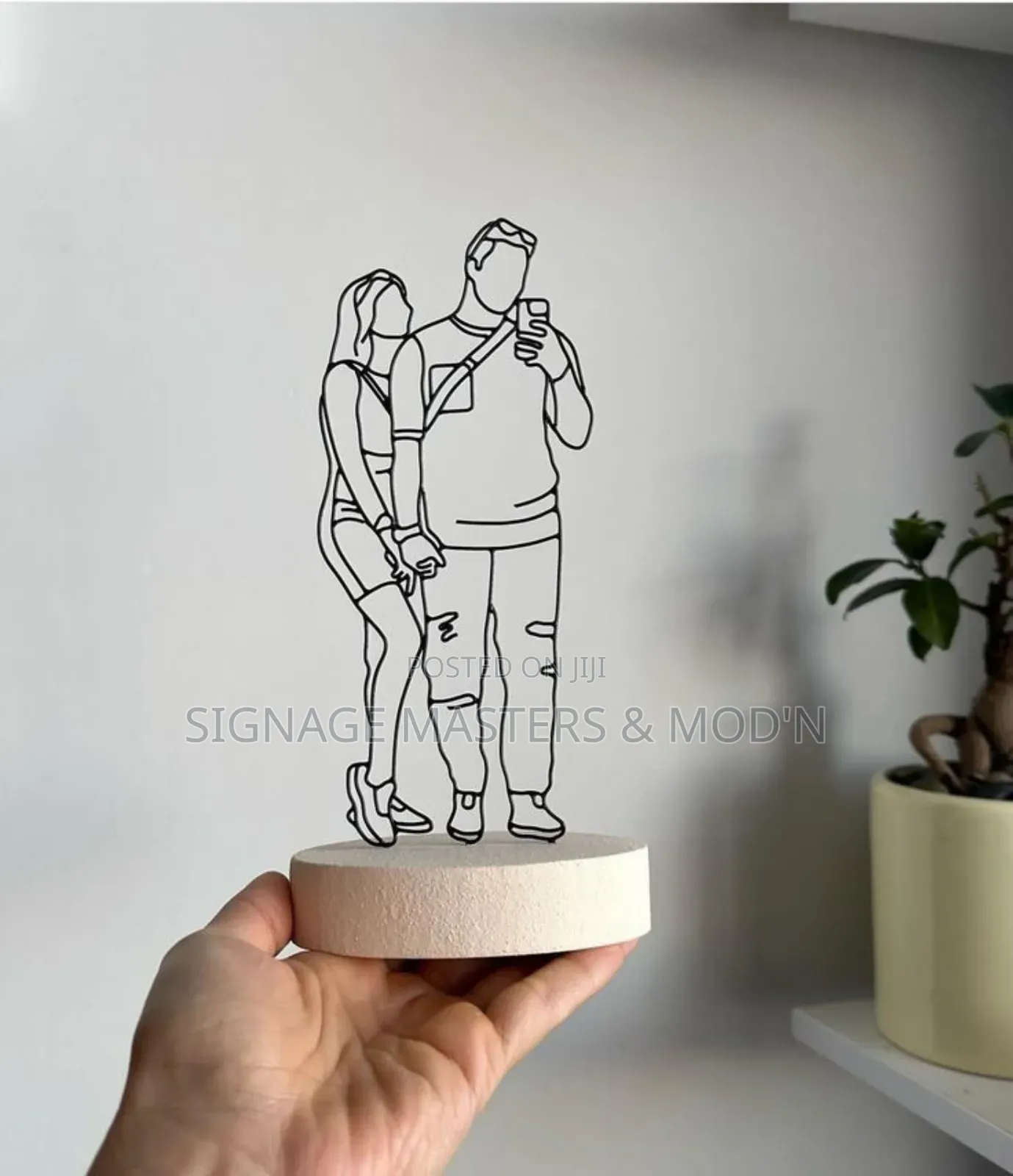 Line Art Lesser Cut Portrait