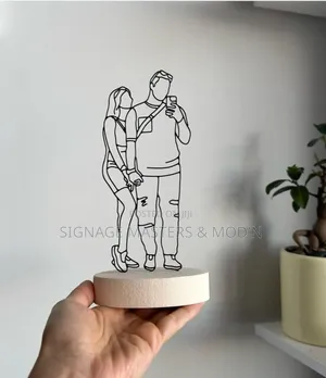 Line Art Lesser Cut Portrait