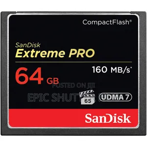 Sandisk 64gb Extreme Pro Compactflash Card