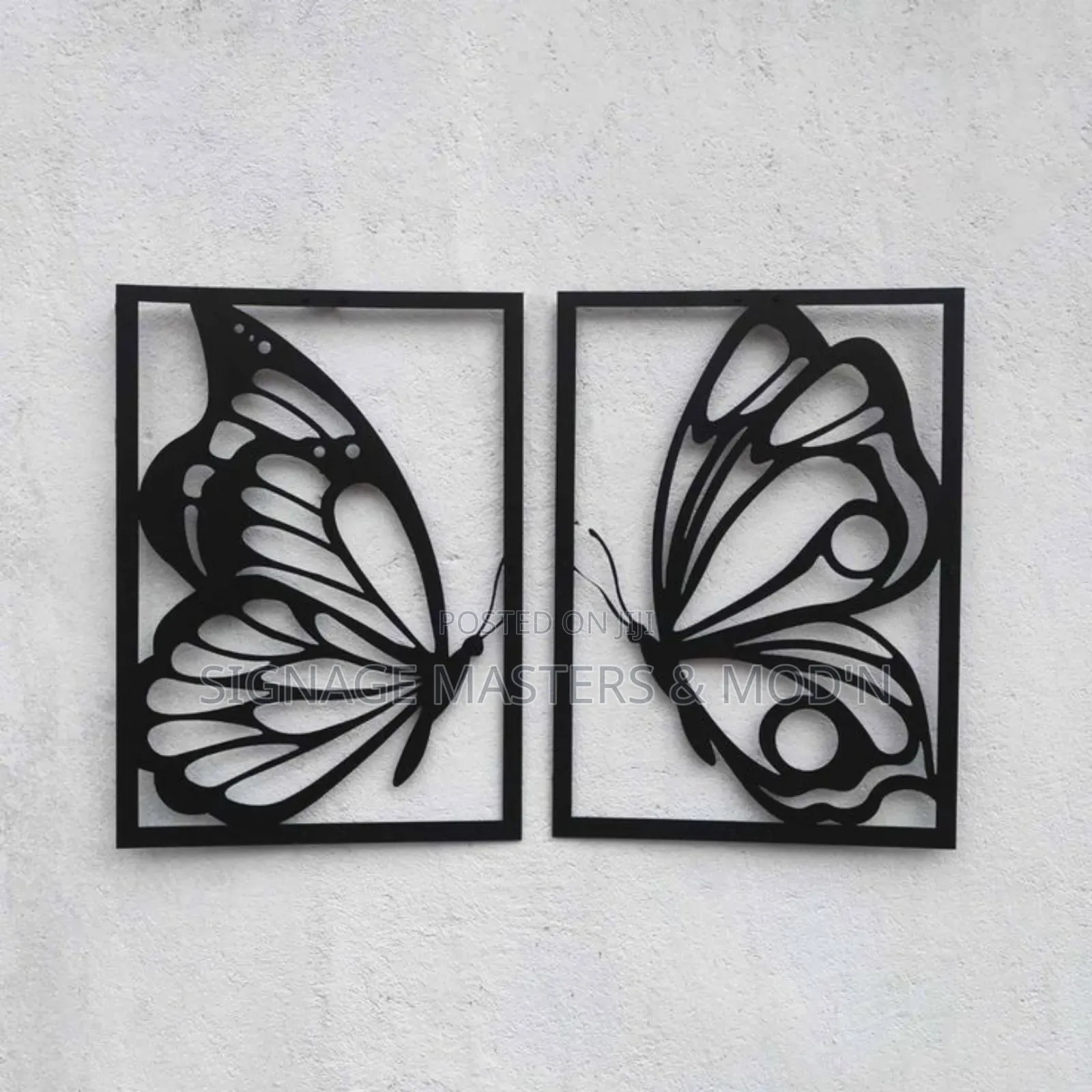 Framed Butterfly Acrylic Art