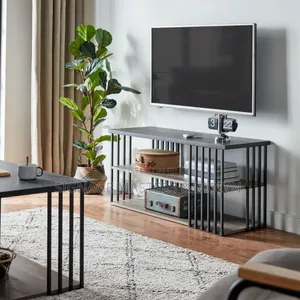 Metal Frame Tv Stand