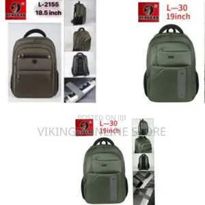 Denggao 19 Inch Office Laptop Backpack Travel Student Computer Bag