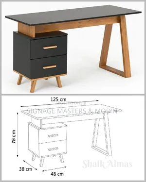 Industrial Writing Table