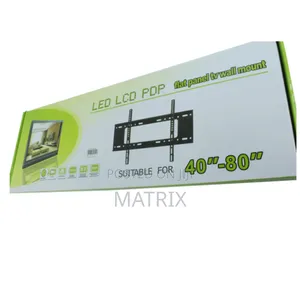 Flat Panel Tv Wall Mount Bracket for Led, Lcd, and PDP (40"-80")