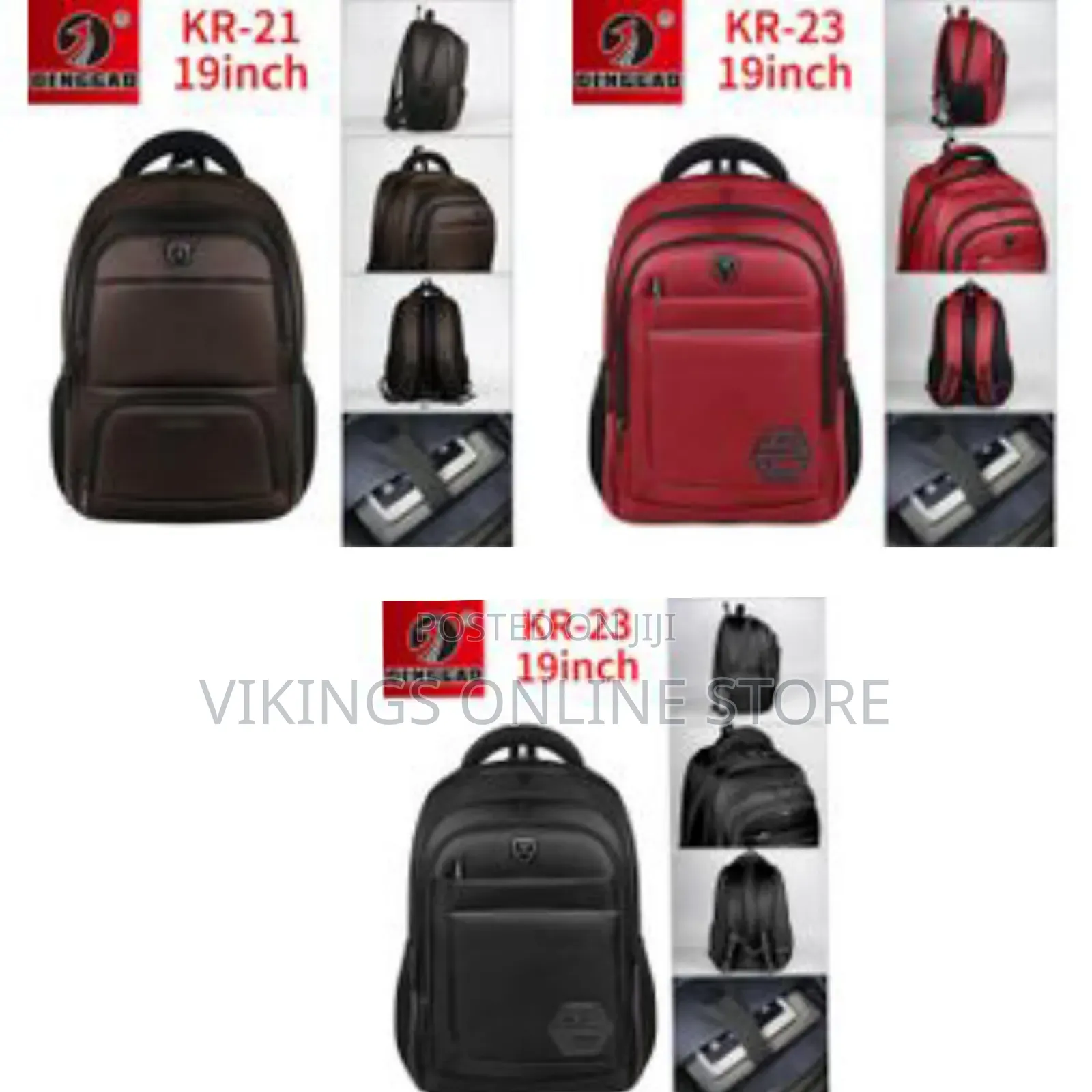 Large Capacity Leisure Travel Backpack, Simple Computer Business