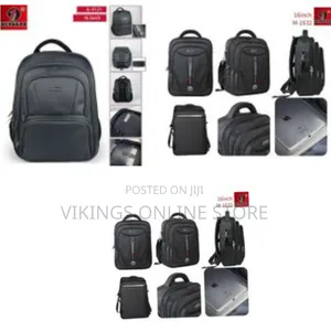 Denggao 1 Piece of 16 Inch Anti-Theft Laptop Backpack Durable Rucksack