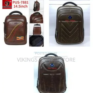 Denggao 14.5 Inch Leather Carry-on Travel Backpack Office Bag##90,000