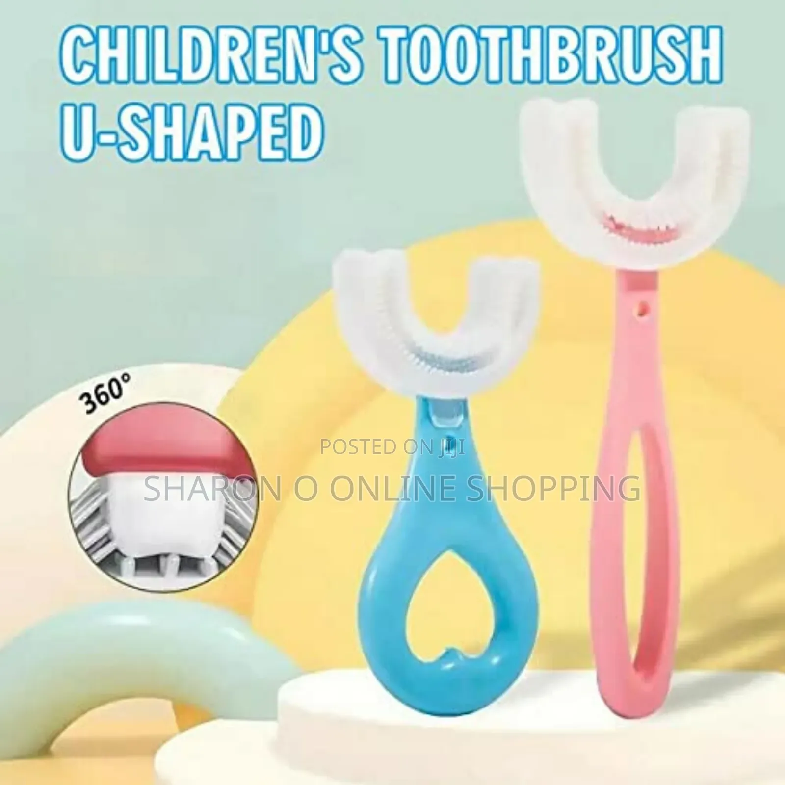 Kids’ U‐Shaped Toothbrush