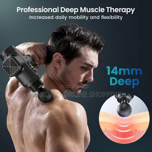 Massage Gun With Multiple Heads