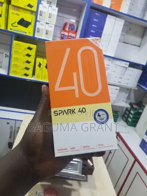New Tecno Spark 40 128 GB Black