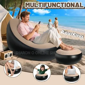 Ultra‐Comfortable Inflatable Lounge Chair and Footrest