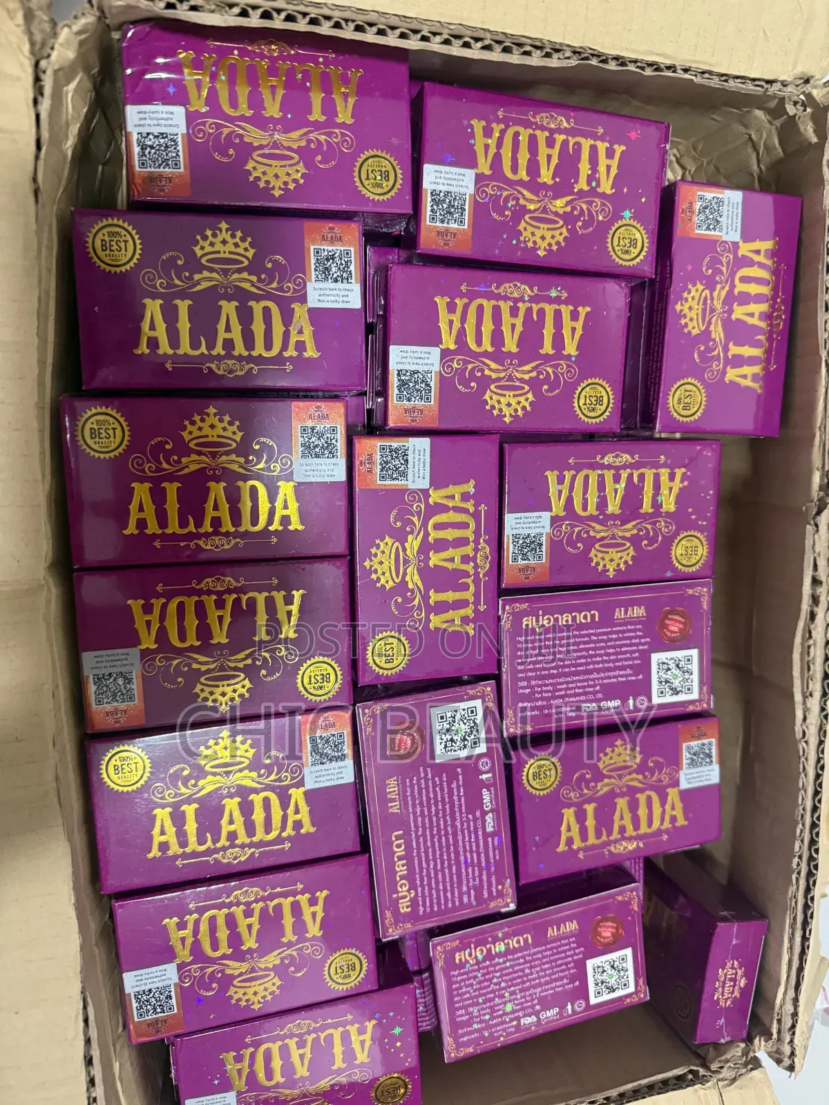Alada Soap. Skin Lightening, Brighten Soap
