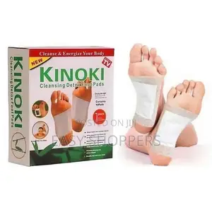 Kinoki Cleansing Detox Foot Pads Supports Natural Detoxification 10pcs