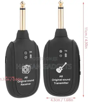 Wireless Guitar Transmitter Receiver For Electric Guitar Bass Violin