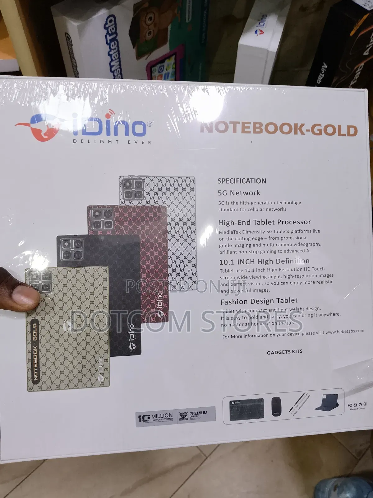 New Idino Notebook 10 512 GB Black