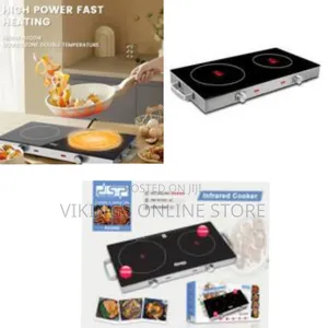 DSP Double Seat Electric Infrared Cooker Induction Heater Ceramic