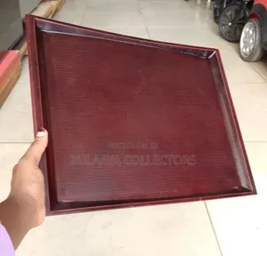Japanese Wooden Obon Serving Tray.