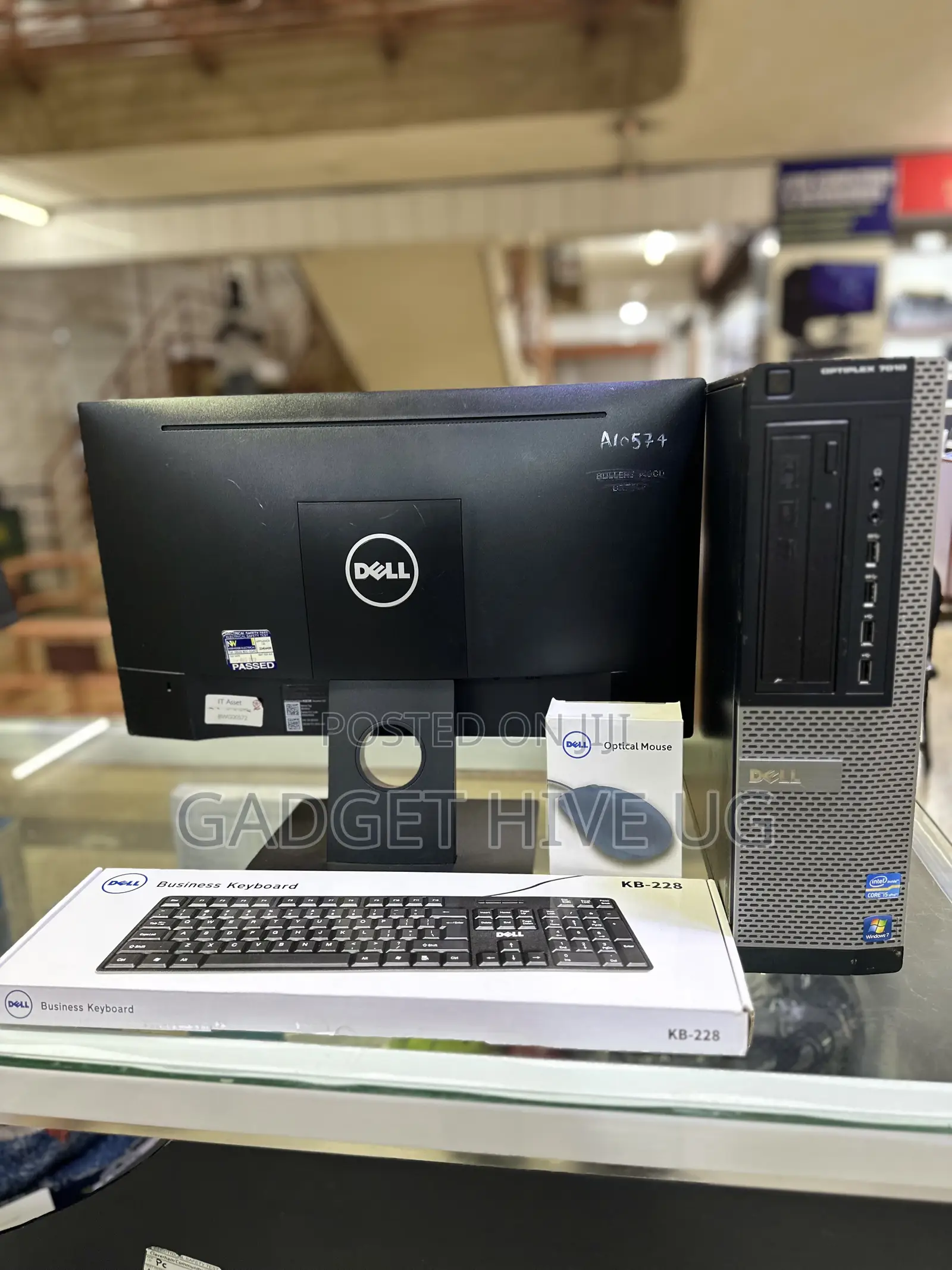 Desktop Computer Dell OptiPlex 7010 8GB Intel Core i5 HDD 500GB