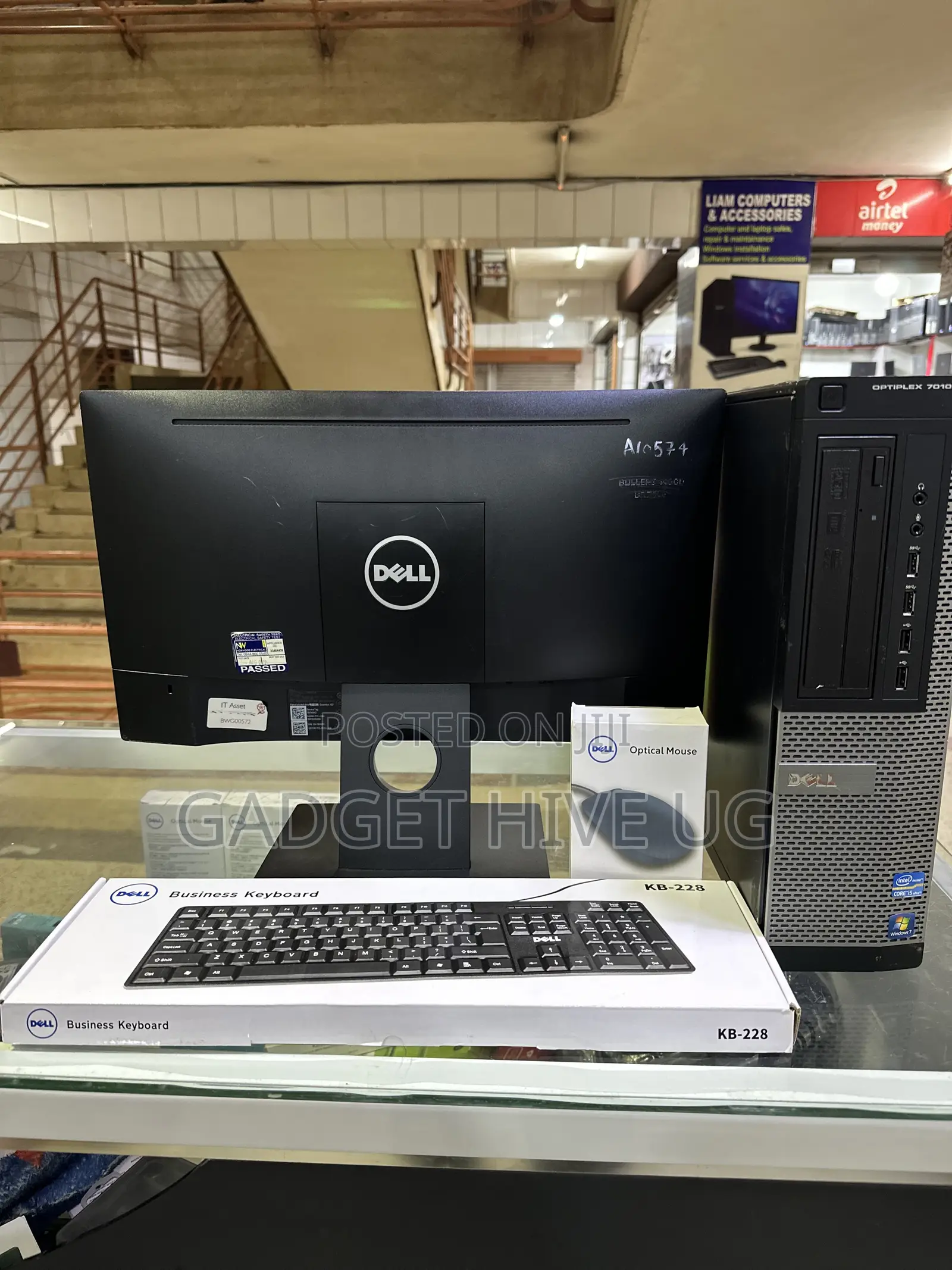 Desktop Computer Dell OptiPlex 7010 8GB Intel Core i5 HDD 500GB