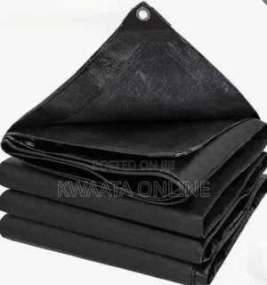 All Weather Tarpaulin (6m X 6m) Waterproof, Black,Green,Yellow