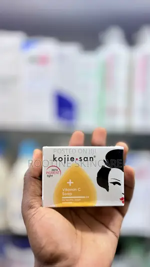 Kojie San Vitamin C, Brightening and Skin Toning Bar Soap 100g