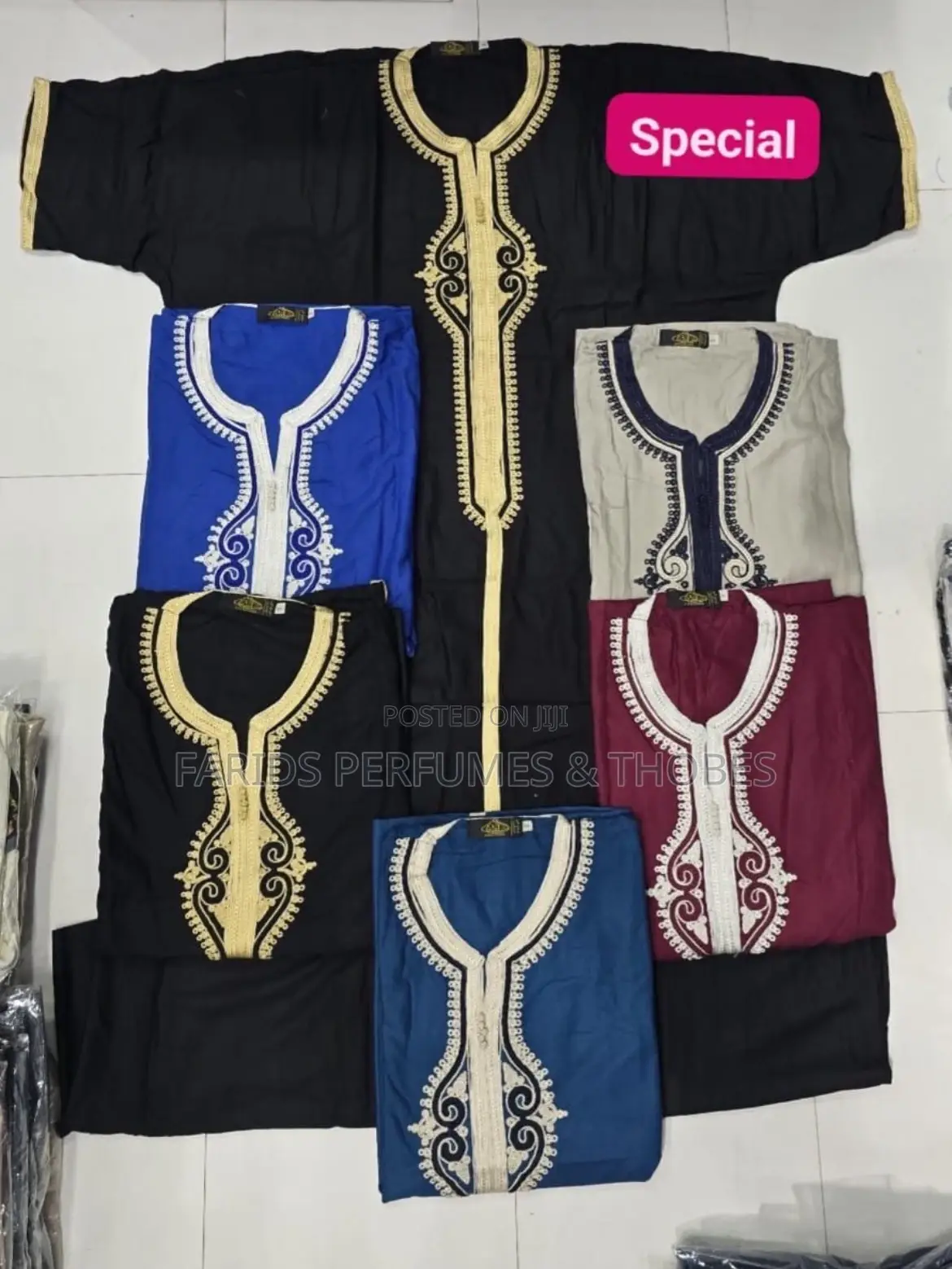 Short Sleeved Thobes