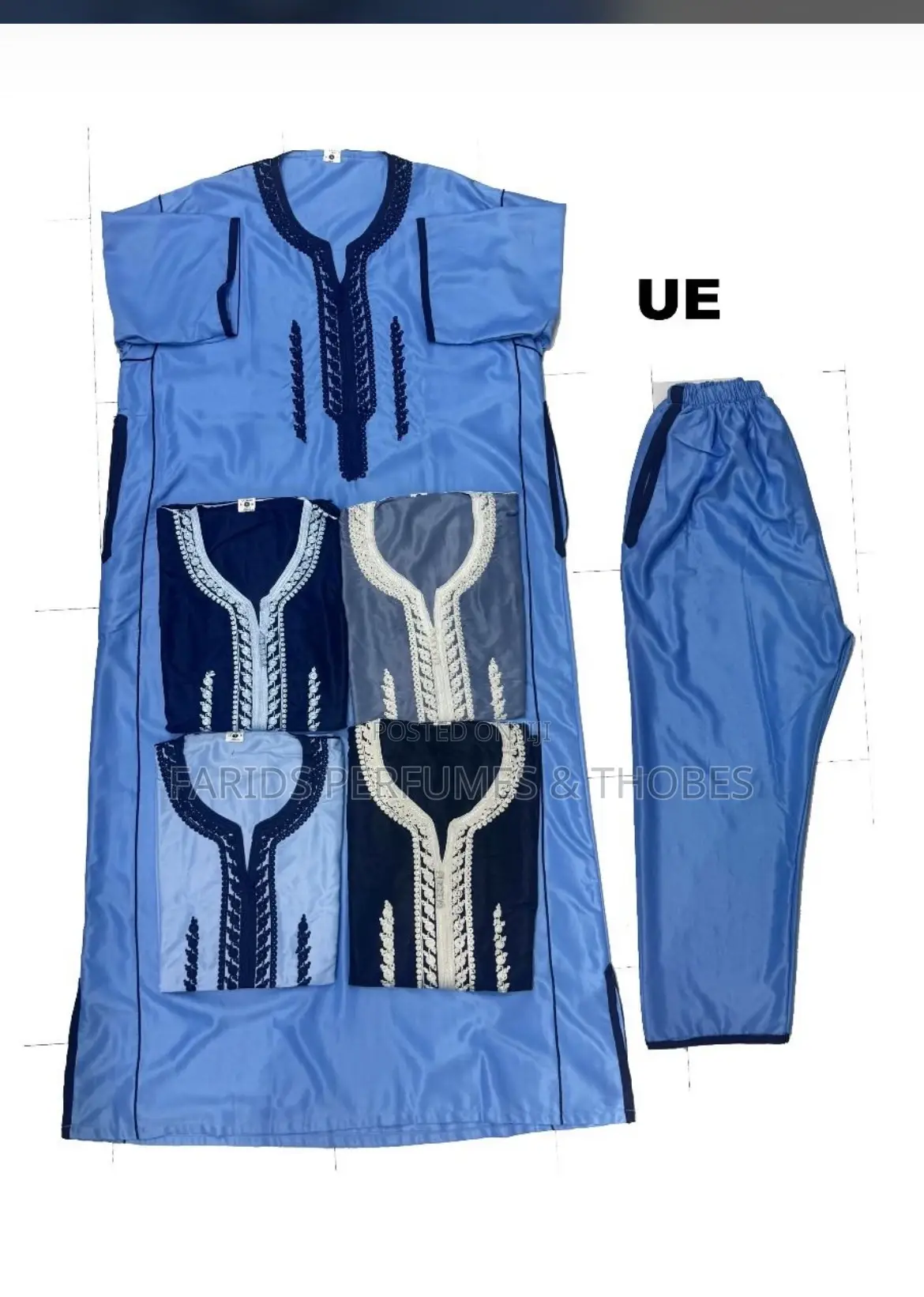 Short Sleeved Thobes
