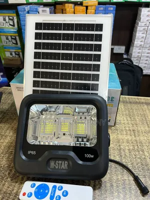 100w W-Star Solar Flood Light