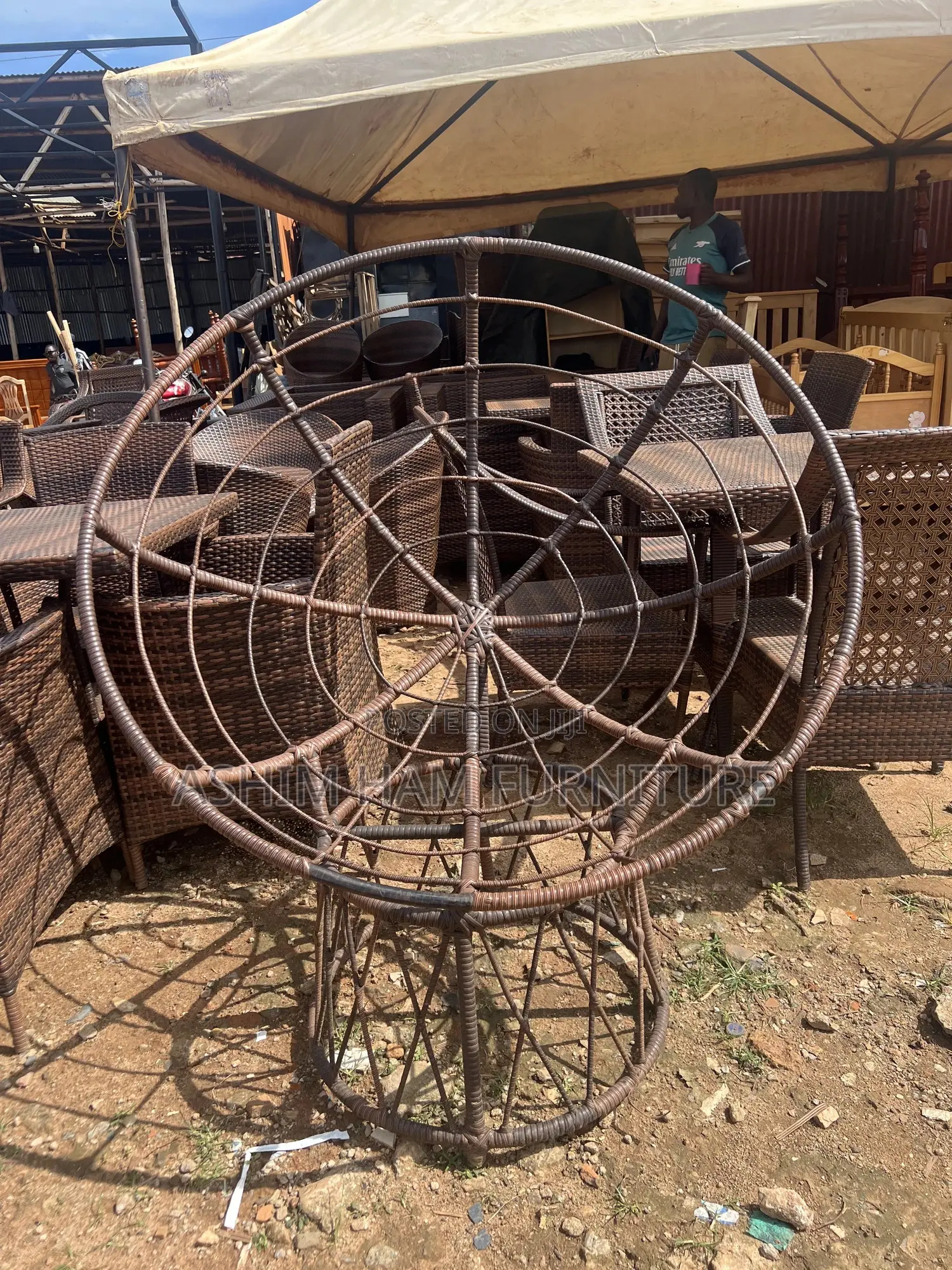 Rattan Swing Chair