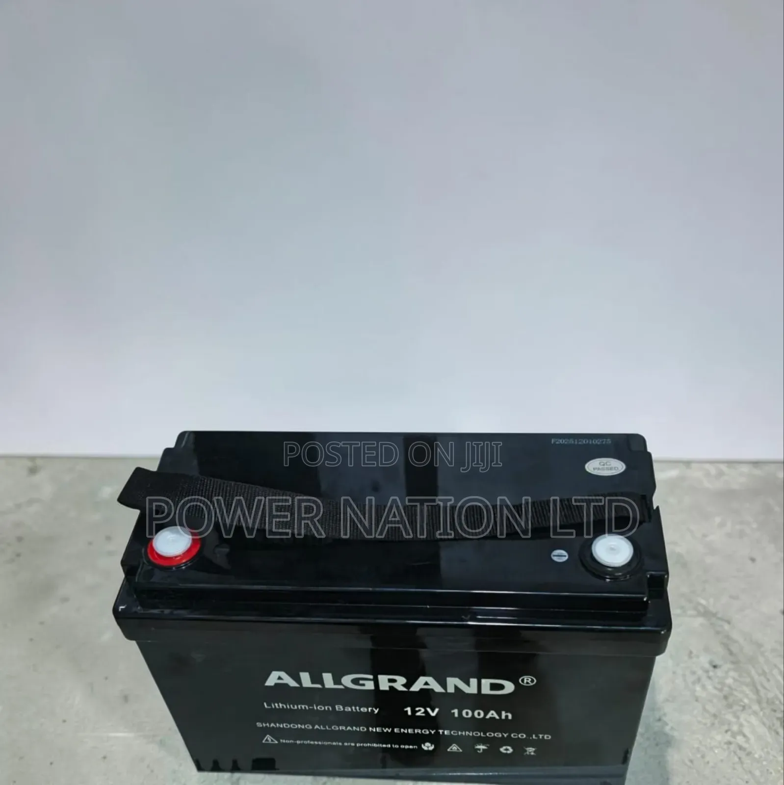 100ah 12v Allgrand Lithium Battery